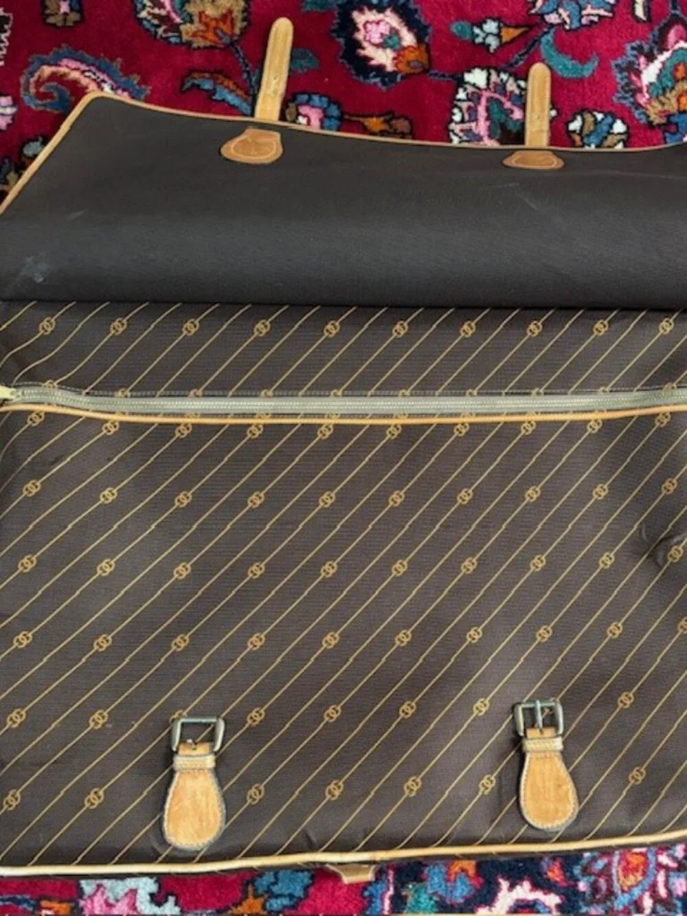 Vintage Gucci Folding Suit Bag